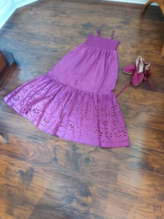 Vestido largo Zara buganvilla talla 36