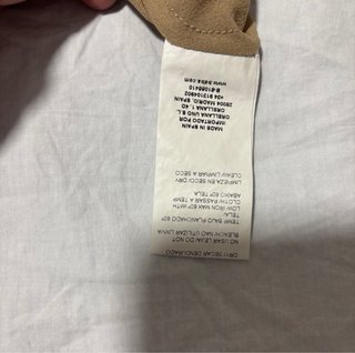 Camiseta tirantes fluida beige Talla M