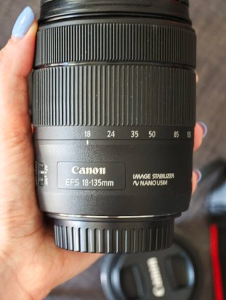 Canon EOS 80D + 3 obiettivi + batteria