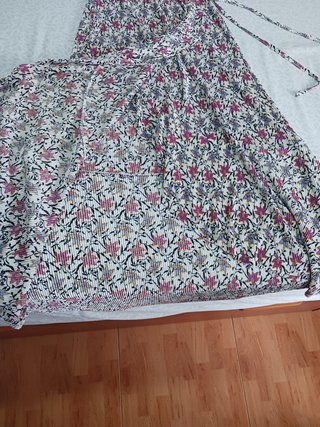 Vestido Flores Corte Ingles.