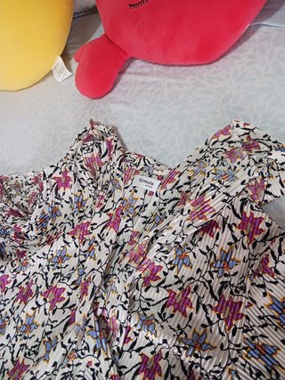 Vestido Flores Corte Ingles.