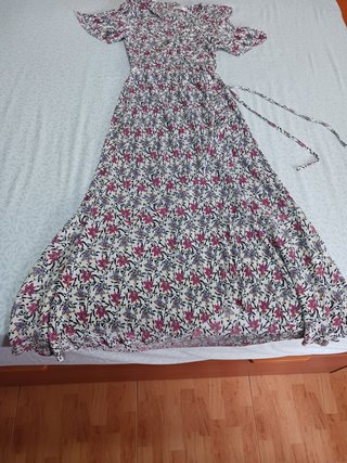Vestido Flores Corte Ingles.