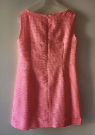 Vestido Coral con Flor