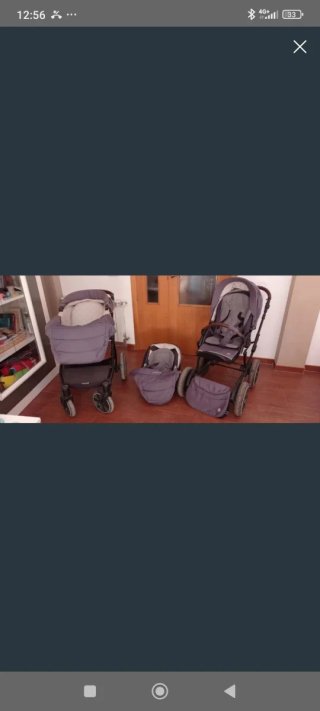 Carro de bebé y accesorios