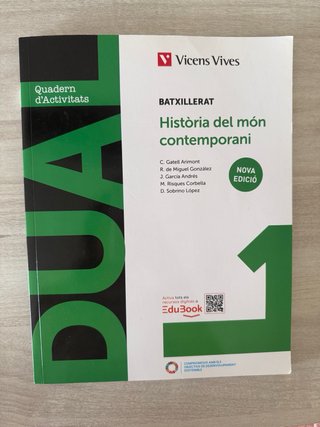 Libros de historia 1ro de Bachi. DUAL. Como nuevo!