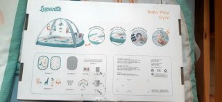 Gimnasio Bebé con Manta y Juguetes