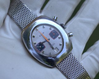 Orologio Elix Cronografo Valjoux 7734 Vintage