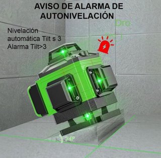 SIN ABRIR Nivel Láser Autonivelante 360° + Trípode