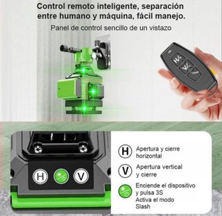 SIN ABRIR Nivel Láser Autonivelante 360° + Trípode