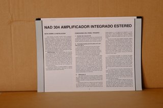 Amplificador NAD 304 Stereo Integrado