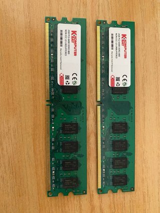 Lote componentes PC antiguos DDR2 + Intel Core
