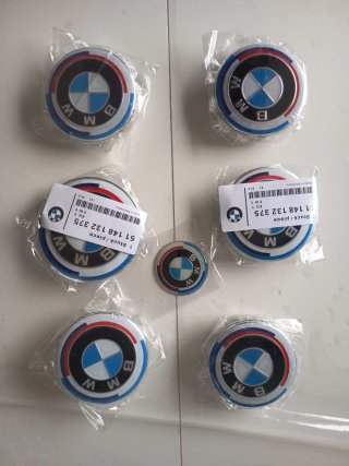 8 Anagramas BMW 50 Aniversario Pack M