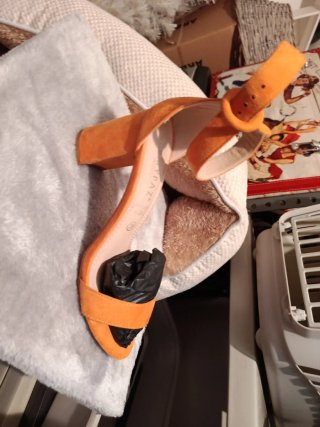 Sandalias Naranja Talla 38