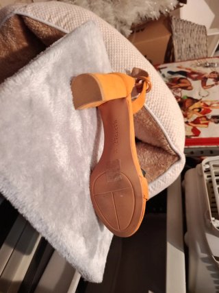 Sandalias Naranja Talla 38