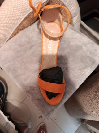 Sandalias Naranja Talla 38