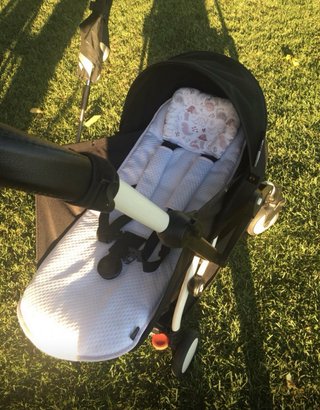 Colcha verano Babyzen Yoyo Capazo hecha a mano