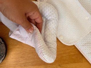 Colcha verano Babyzen Yoyo Capazo hecha a mano