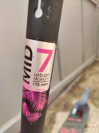 Patinete Oxelo rosa y negro Decathlon