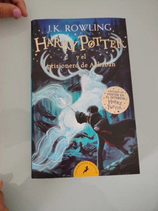 Libro de harry Potter y el prisionero de azkaban