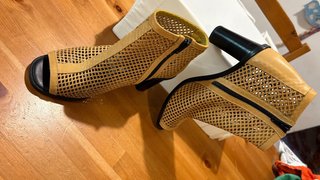 Botines Bimba y Lola Beige/Negro
