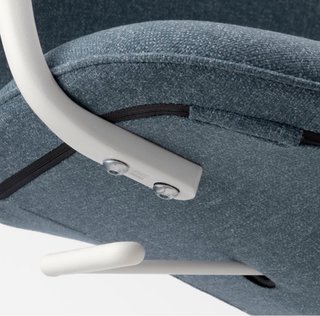 Silla de escritorio con brazos y funda extraíble