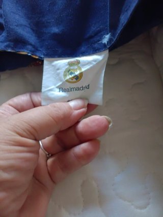 Manta Cojín Real Madrid