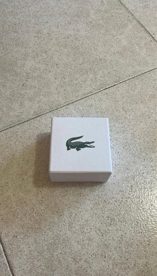 Bracciale Lacoste a maglie argentato