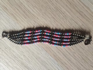 Pulsera abalorios colores étnica