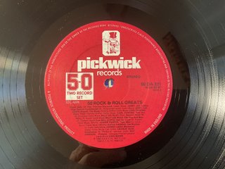 50 Rock & Roll Greats x2 Vinilos