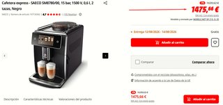 Cafetera Saeco SM7680