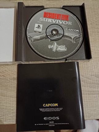 Resident Evil Survivor PS1 PAL Capcom Eidos