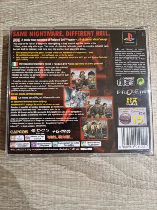 Resident Evil Survivor PS1 PAL Capcom Eidos