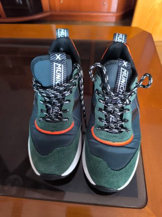 Zapatillas Munich Talla 38 Verde y Naranja