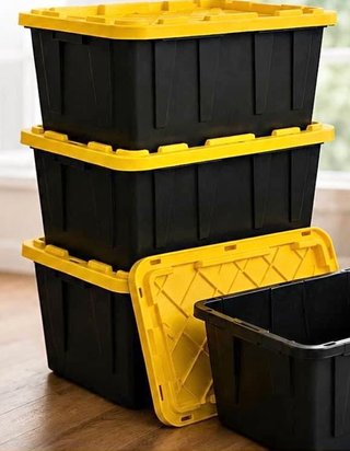 3 Cajas Resistentes 2x52L + 1x102L