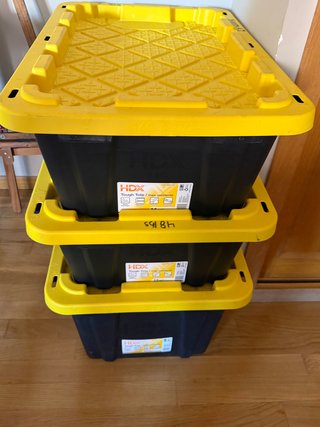 3 Cajas Resistentes 2x52L + 1x102L