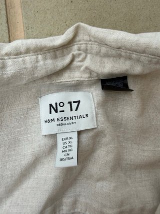 Conjunto Lino Beige H&M Talla M