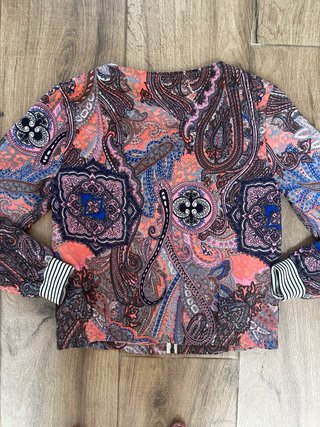 Chaqueta Estampada Mujer Talla S