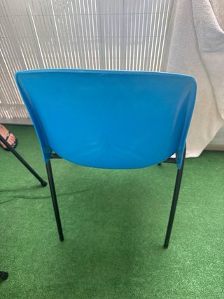 Silla Azul Moderna