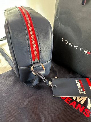 Bolso bandolera Tommy Jeans azul