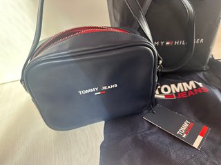 Bolso bandolera Tommy Jeans azul