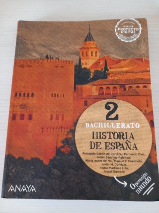 Libro de Historia de España 2 bachillerato