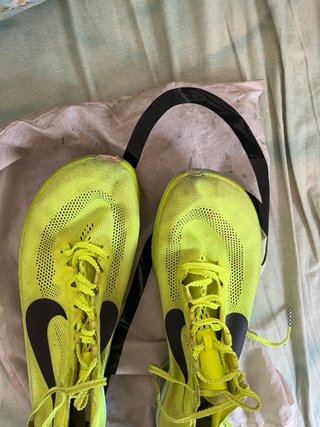 Zapatillas Nike Clavos Running Amarillas