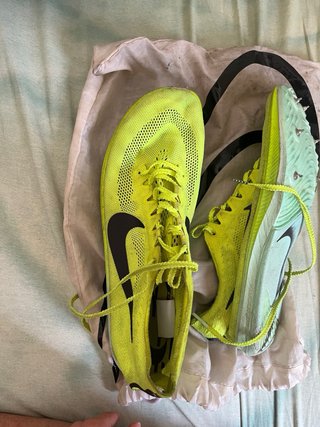 Zapatillas Nike Clavos Running Amarillas