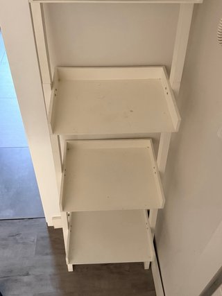 Estantería Escalera Blanca