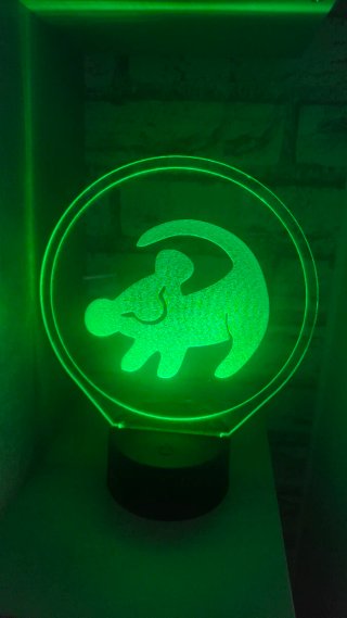 Lámpara LED El Rey León - Simba