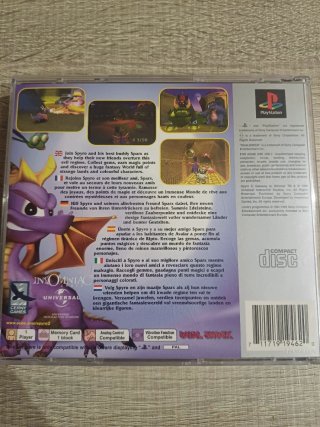 Spyro 2: Gateway to Glimmer PS1 Platinum