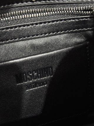 Borsa Moschino Cuore con Pietre Preziose e Catena