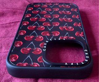 Cover CASETiFY iPhone 15 Pro Max Ciliegie