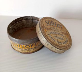 Lata Antiga Soiloff Remove Manchas 1920-30s