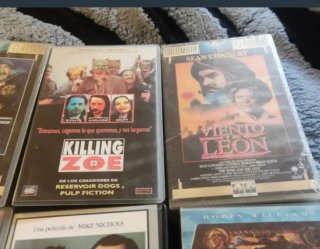 Lote 20 VHS Películas Variadas